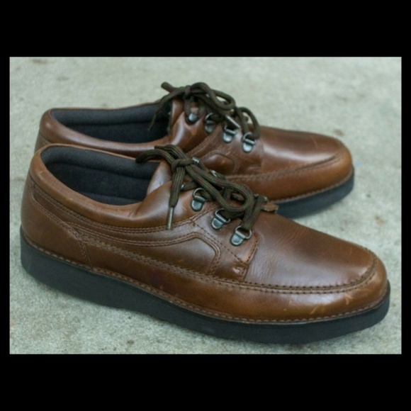 HUSH PUPPIES The Body Shoe BROWN LEATHER NWOT main image 4